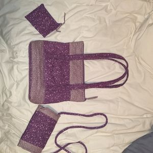 HANDMADE THREE-PIECE BAG SET